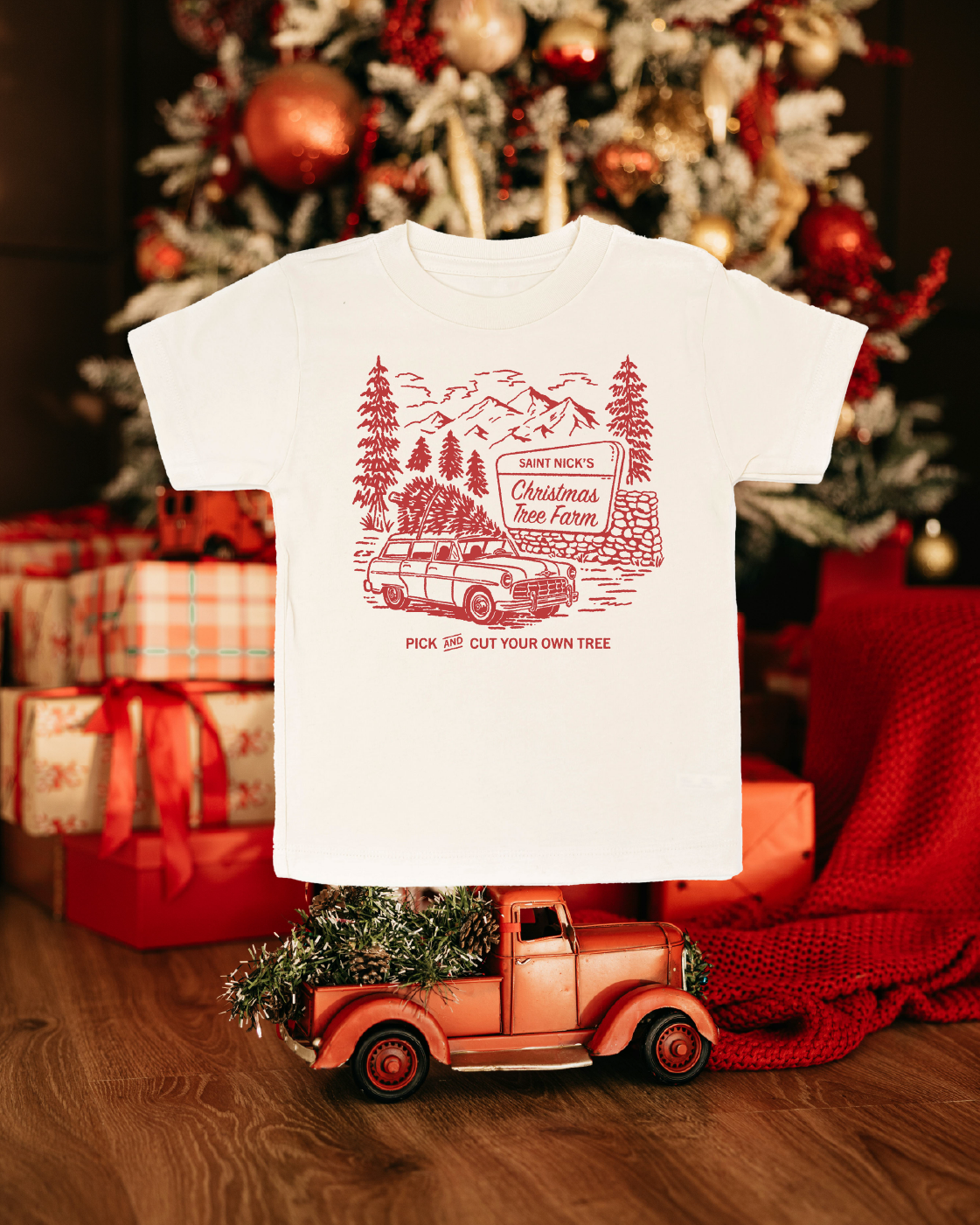  Red Child Tee – Holiday Vintage T-Shirt | Little Mama Shirt Shop Little Mama Shirt Shop
