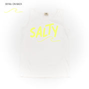 Salty w/ Wave (f&bd) - Comfort Colors TANK Little Mama Shirt Shop LLC