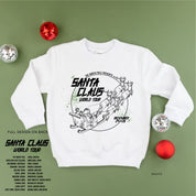 Santa Claus World Tour (f&b) - Child Sweater Little Mama Shirt Shop