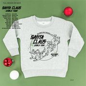 Santa Claus World Tour (f&b) - Child Sweater Little Mama Shirt Shop