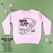 Santa Claus World Tour (f&b) - Child Sweater Little Mama Shirt Shop