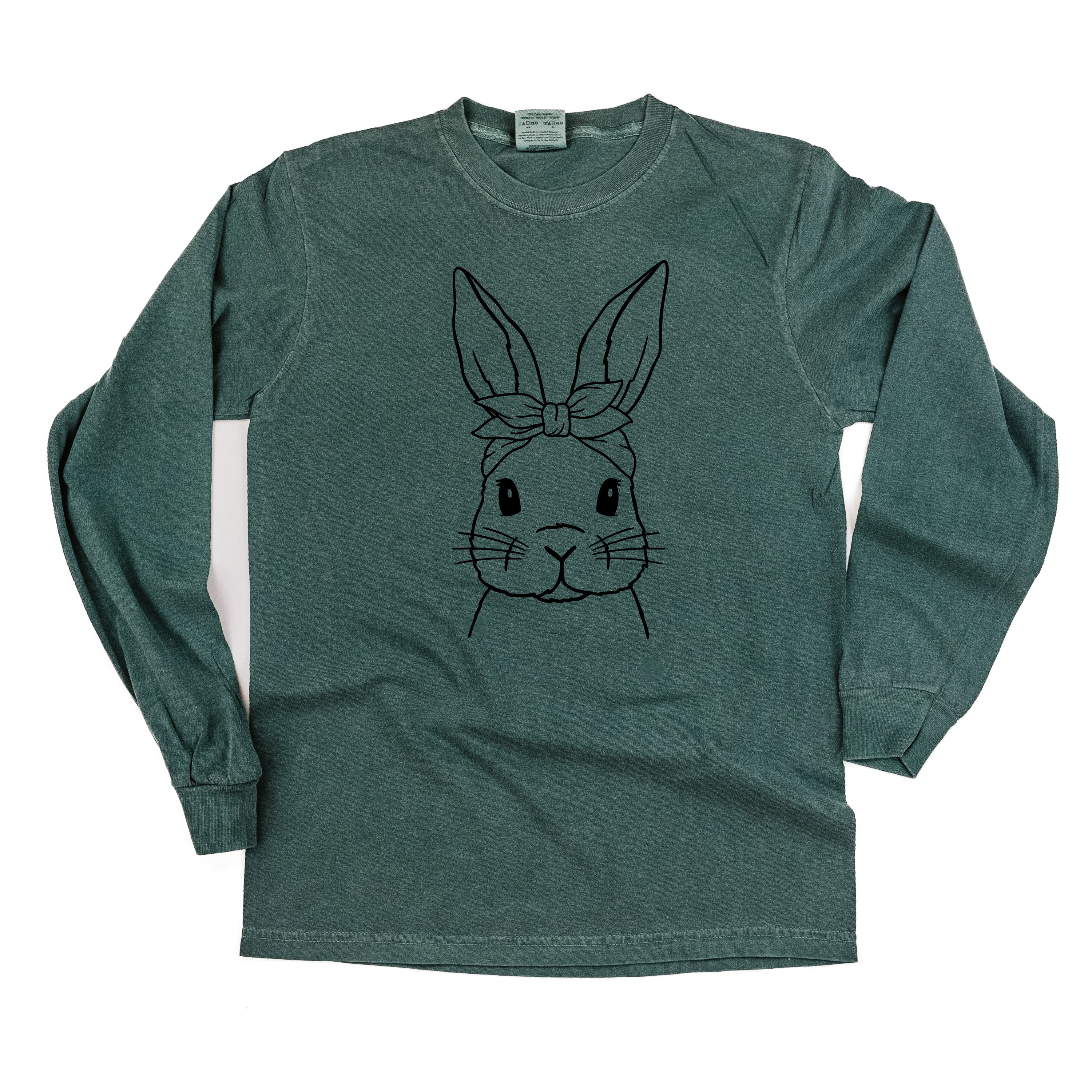 Sassy Bunny - LONG SLEEVE Comfort Colors Tee Little Mama Shirt Shop