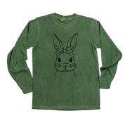 Sassy Bunny - LONG SLEEVE Comfort Colors Tee Little Mama Shirt Shop