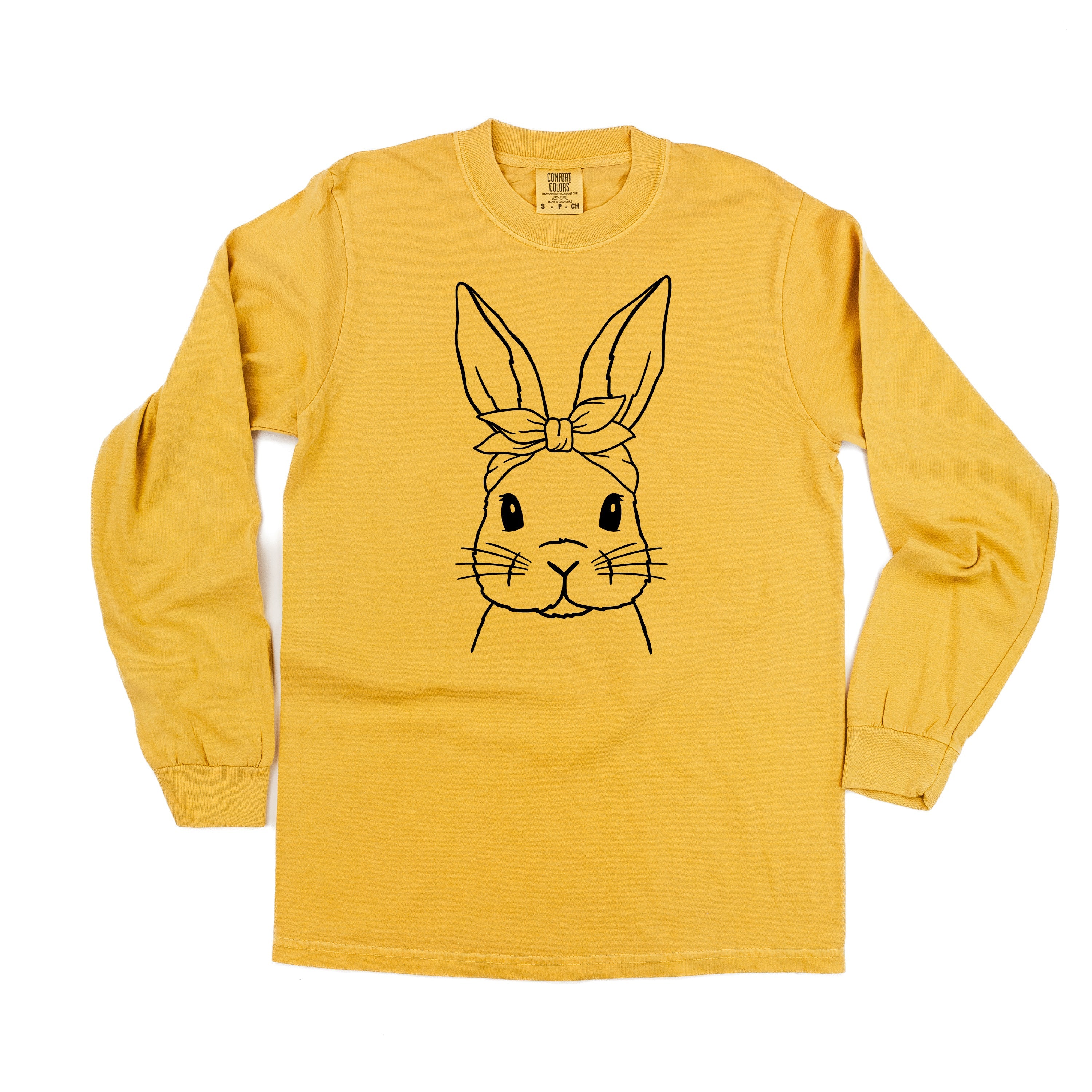 Sassy Bunny - LONG SLEEVE Comfort Colors Tee Little Mama Shirt Shop