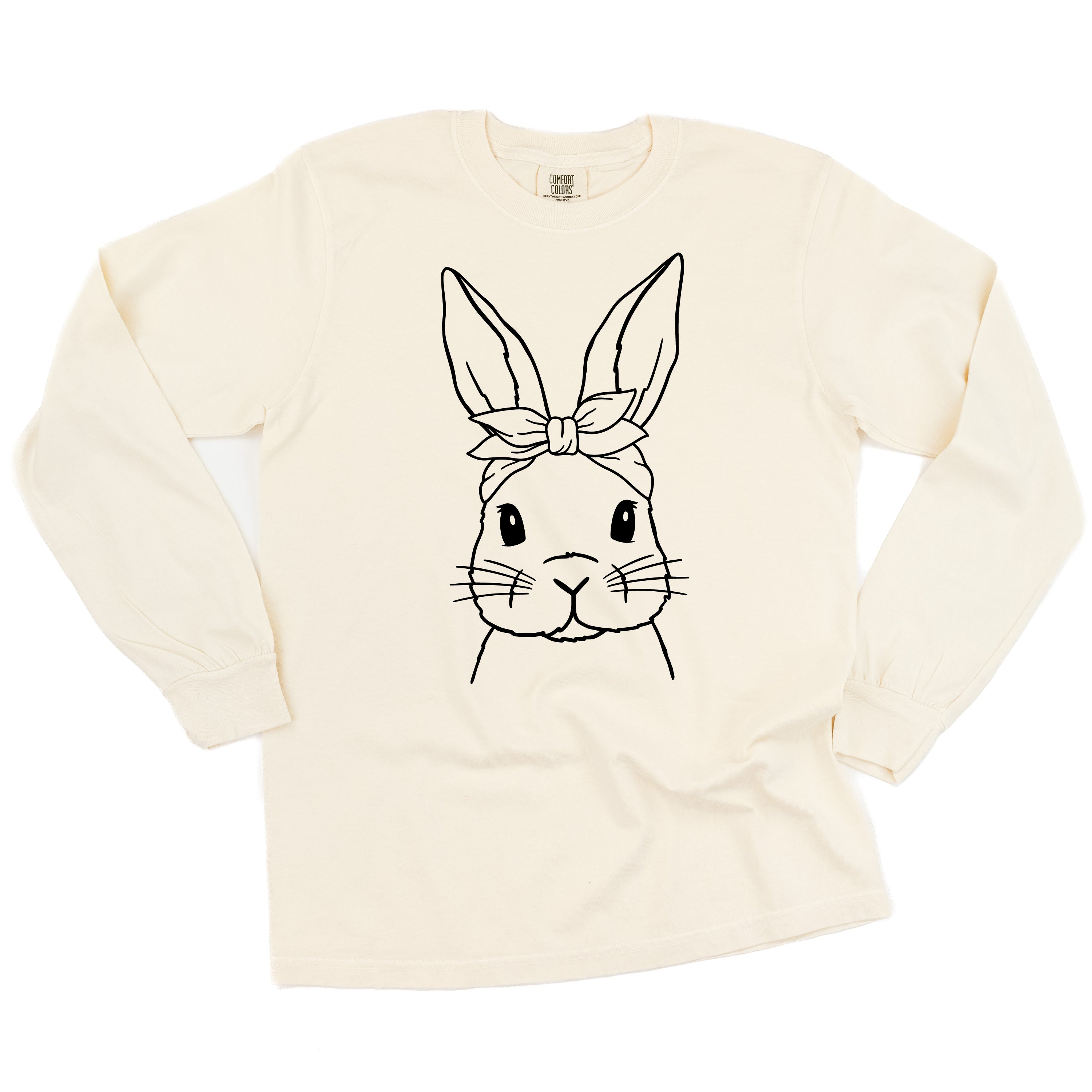 Sassy Bunny - LONG SLEEVE Comfort Colors Tee Little Mama Shirt Shop