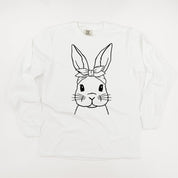 Sassy Bunny - LONG SLEEVE Comfort Colors Tee Little Mama Shirt Shop