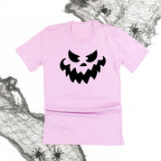 Scary Jack-o'-lantern Face - Unisex Tee Little Mama Shirt Shop