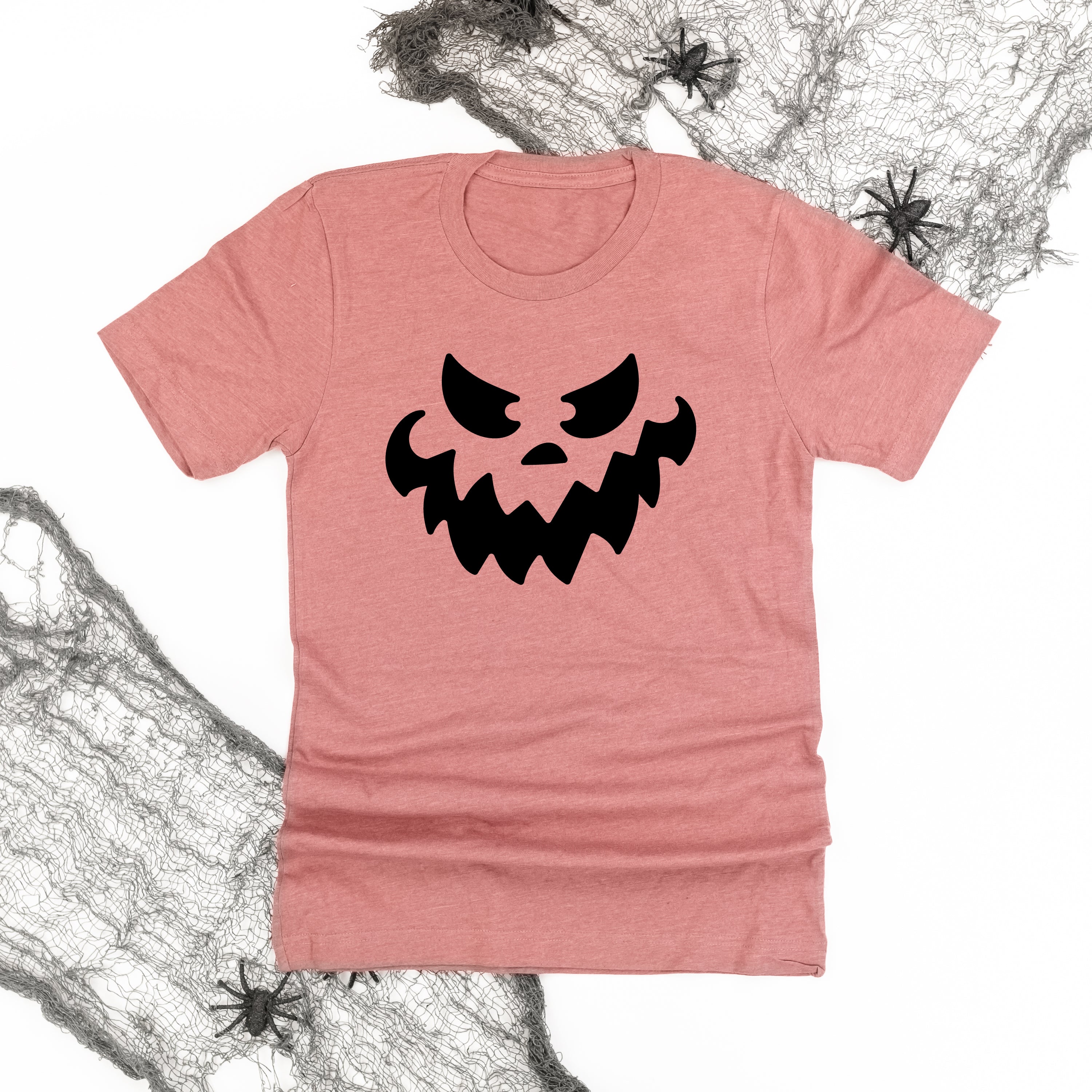 Scary Jack-o'-lantern Face - Unisex Tee Little Mama Shirt Shop