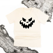 Scary Jack-o'-lantern Face - Unisex Tee Little Mama Shirt Shop