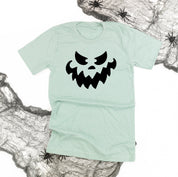 Scary Jack-o'-lantern Face - Unisex Tee Little Mama Shirt Shop