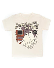Scary Movies and Chill - Child Tee Little Mama Shirt Shop