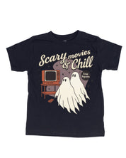 Scary Movies and Chill - Child Tee Little Mama Shirt Shop