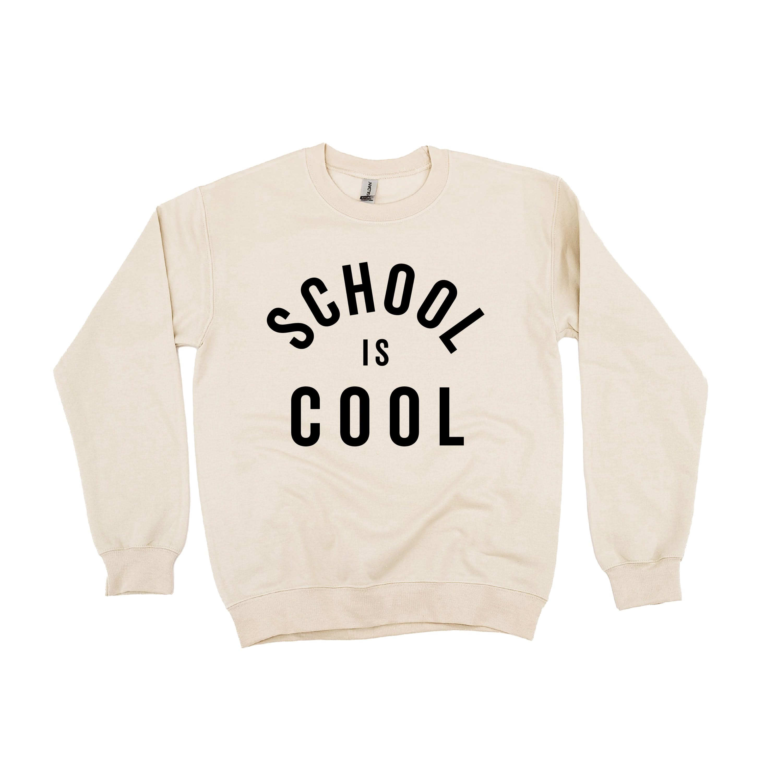 School Is Cool - BASIC Fleece Little Mama Shirt Shop LLC