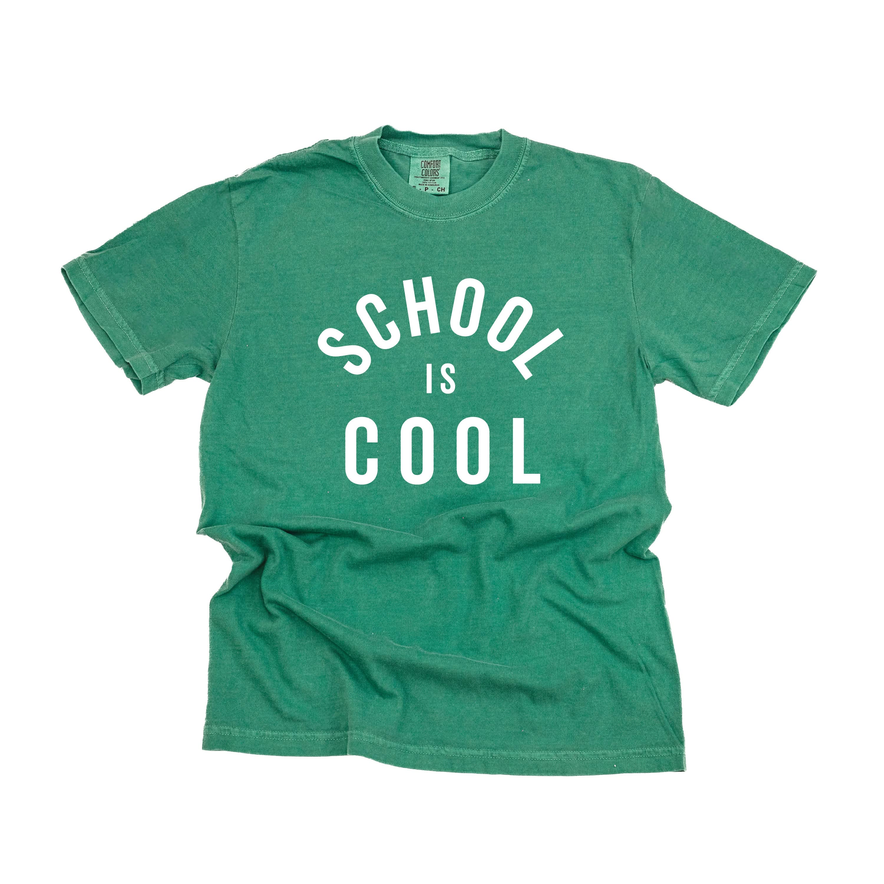 School Is Cool - Comfort Colors Tee Little Mama Shirt Shop