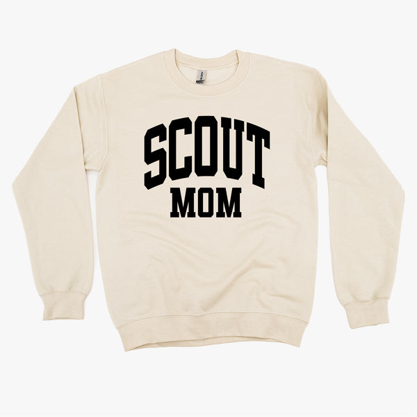 Varsity Style - SCOUT MOM - BASIC FLEECE CREWNECK