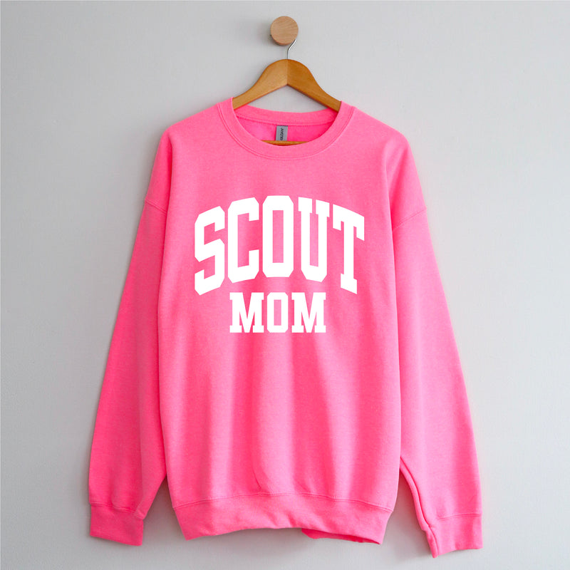 Varsity Style - SCOUT MOM - BASIC FLEECE CREWNECK