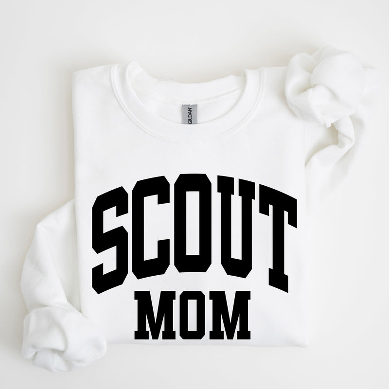 Varsity Style - SCOUT MOM - BASIC FLEECE CREWNECK