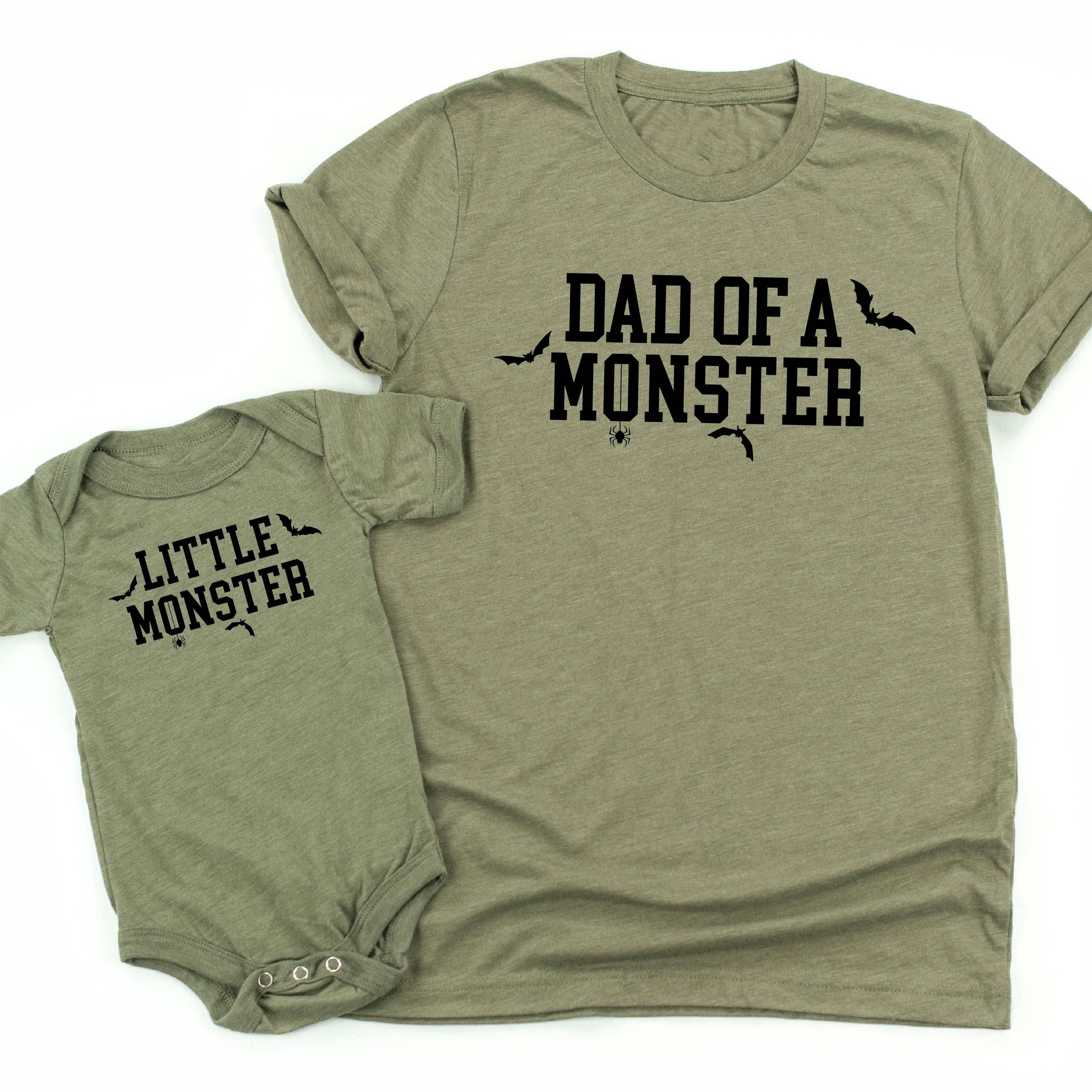 set_of_2_tees_dad_of_a_little_monster_little_mama_shirt_shop