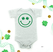 Shamrock Eyes Smiley - Infant Bodysuit/Tee Little Mama Shirt Shop