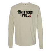 Shitter's Full - LONG SLEEVE Comfort Colors Tee Little Mama Shirt Shop