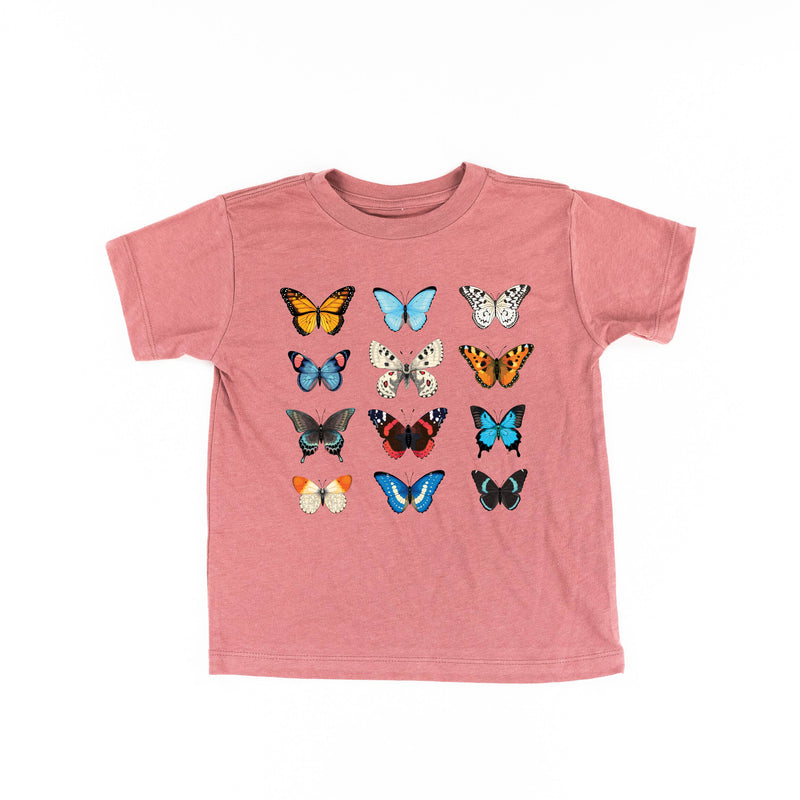 3x4 Butterfly Chart - Short Sleeve Child Shirt