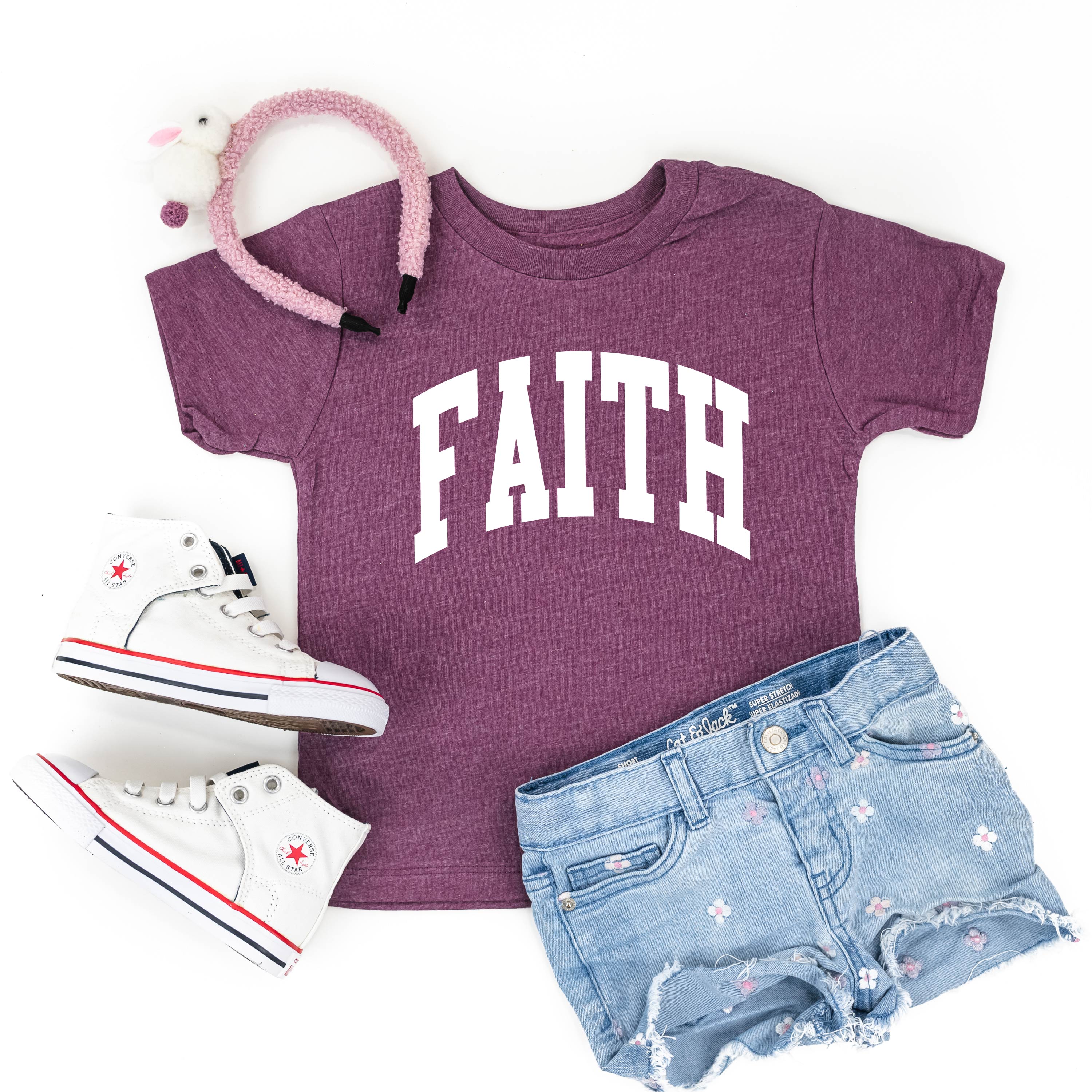 Arched Faith - Child Tee Little Mama Shirt Shop
