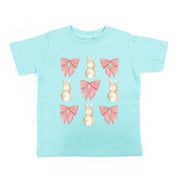 Bunnies & Bows - Child Tee Little Mama Shirt Shop