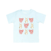 Bunnies & Bows - Child Tee Little Mama Shirt Shop