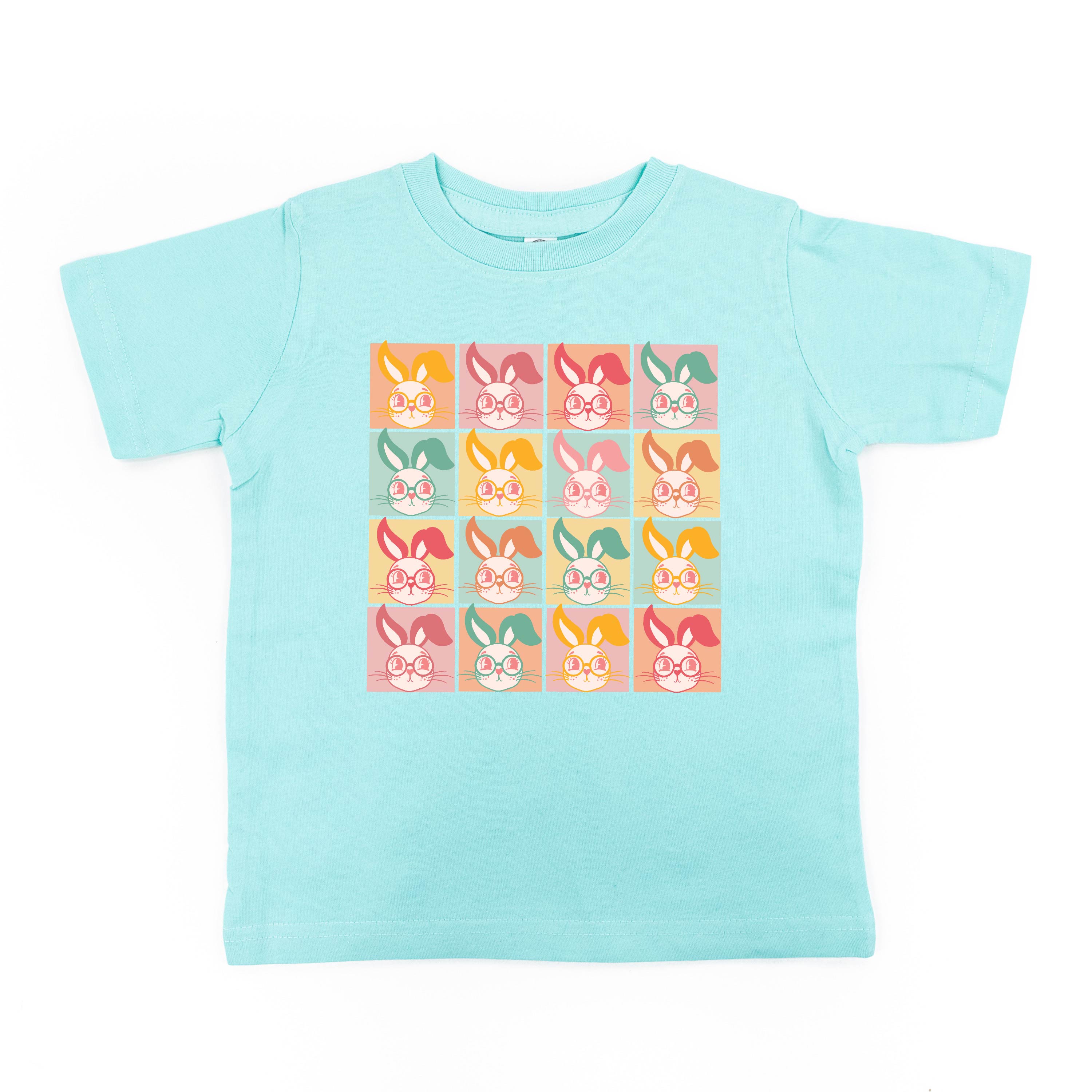 Clever Pastel Bunnies - Child Tee Little Mama Shirt Shop