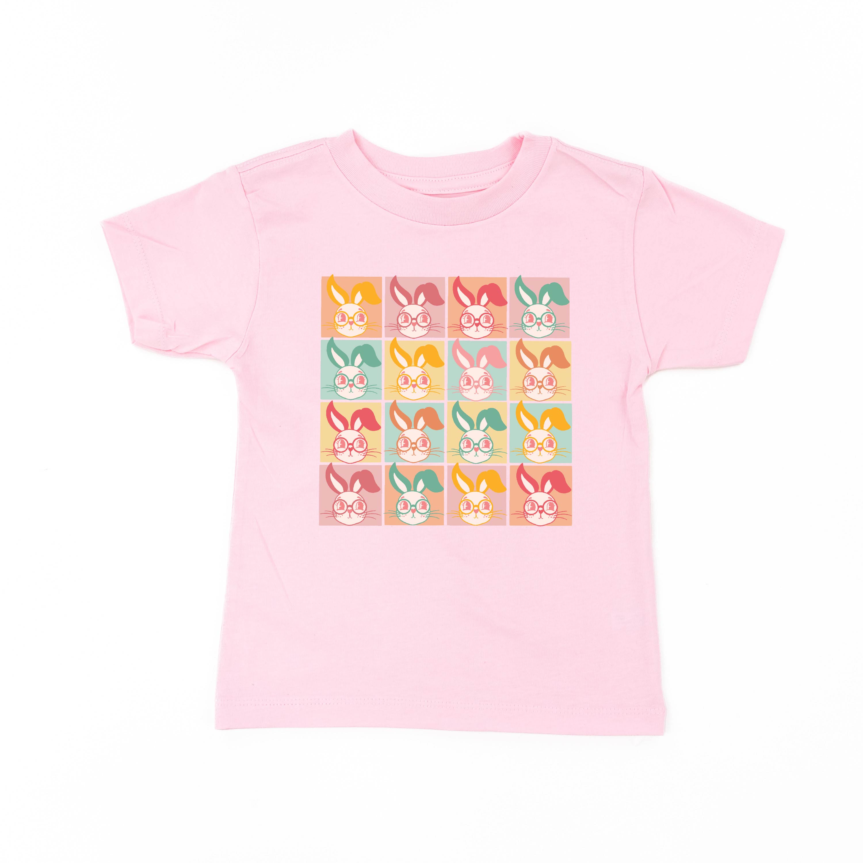 Clever Pastel Bunnies - Child Tee Little Mama Shirt Shop