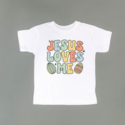 Easter Eggs Jesus Loves Me - Boy Version - Child Tee Little Mama Shirt Shop