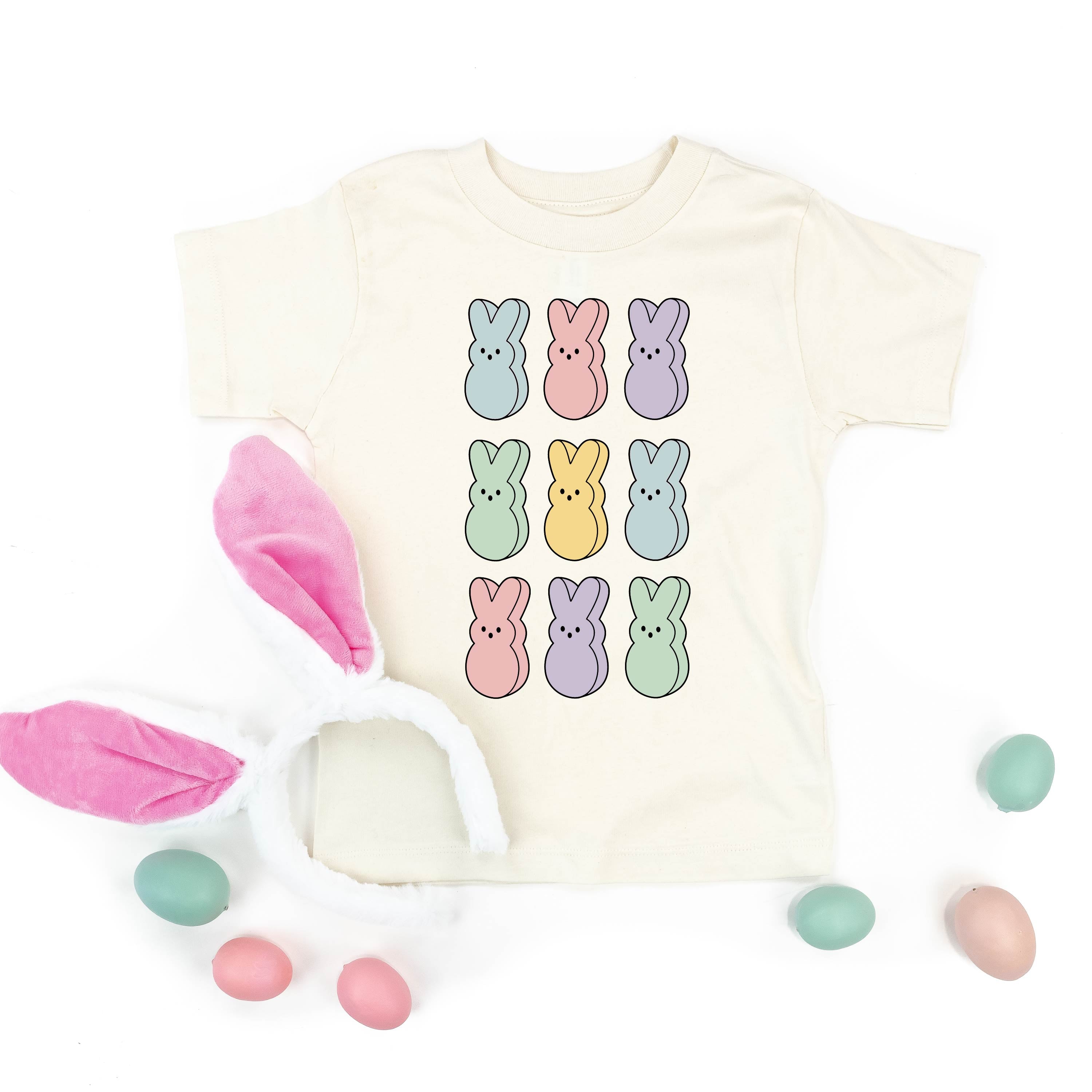 Pastel Peeps - 3x3 - Child Tee Little Mama Shirt Shop
