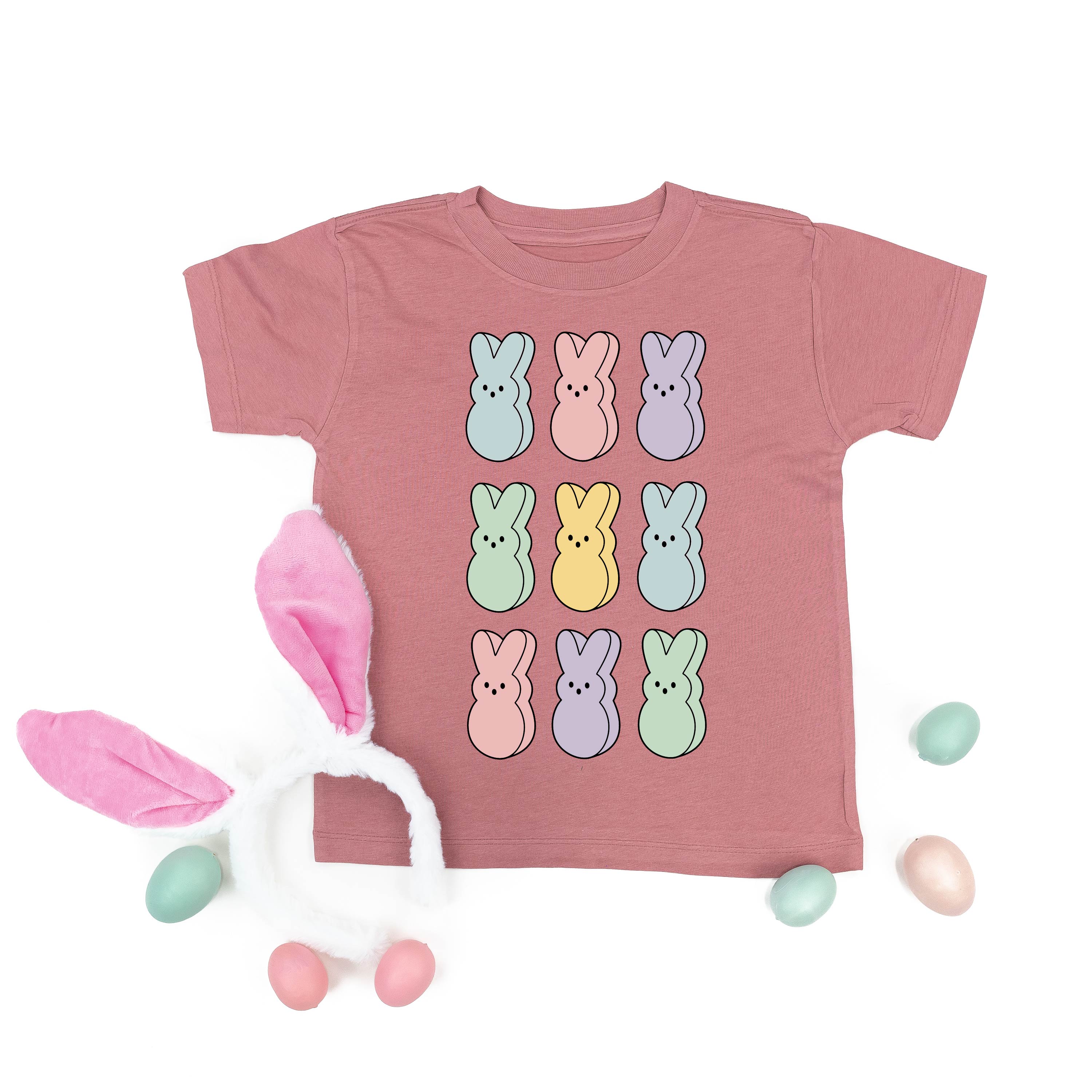 Pastel Peeps - 3x3 - Child Tee Little Mama Shirt Shop