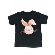 Pink Checkered Bunny - Child Tee Little Mama Shirt Shop