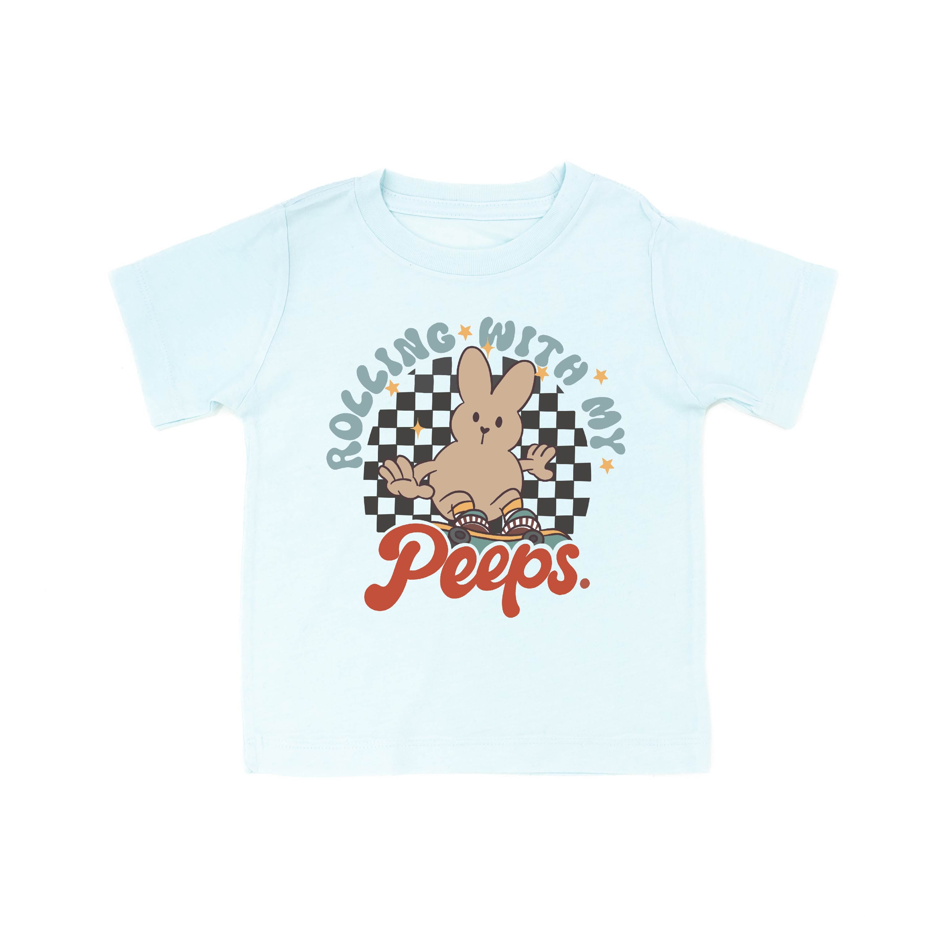 Rolling With My Peeps - Child Tee Little Mama Shirt Shop