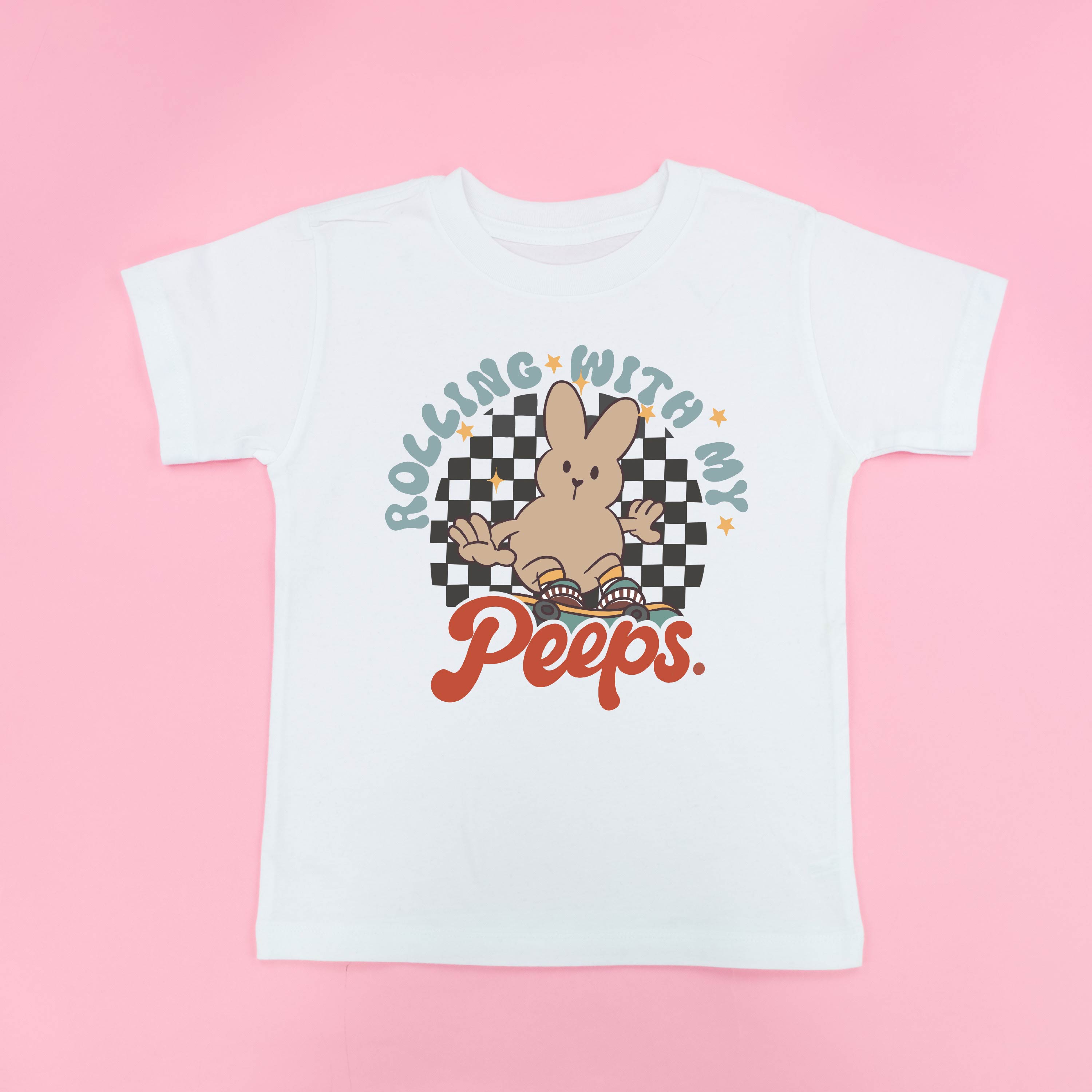 Rolling With My Peeps - Child Tee Little Mama Shirt Shop