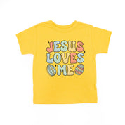 Easter Eggs Jesus Loves Me - Boy Version - Child Tee Little Mama Shirt Shop