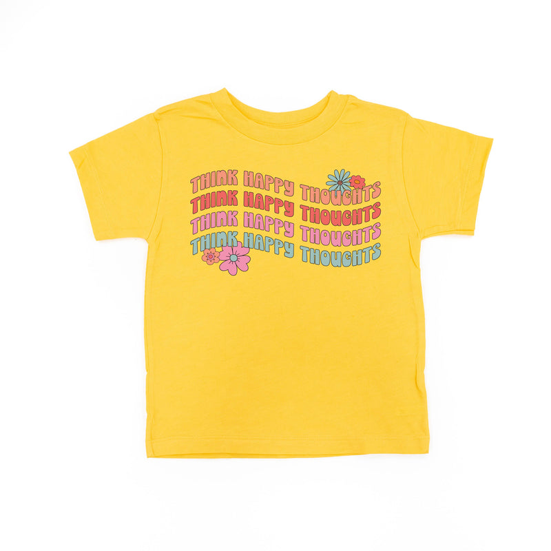 Think Happy Thoughts - Short Sleeve Child Shirt