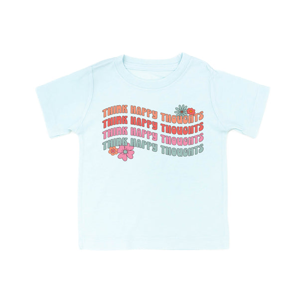 Think Happy Thoughts - Short Sleeve Child Shirt