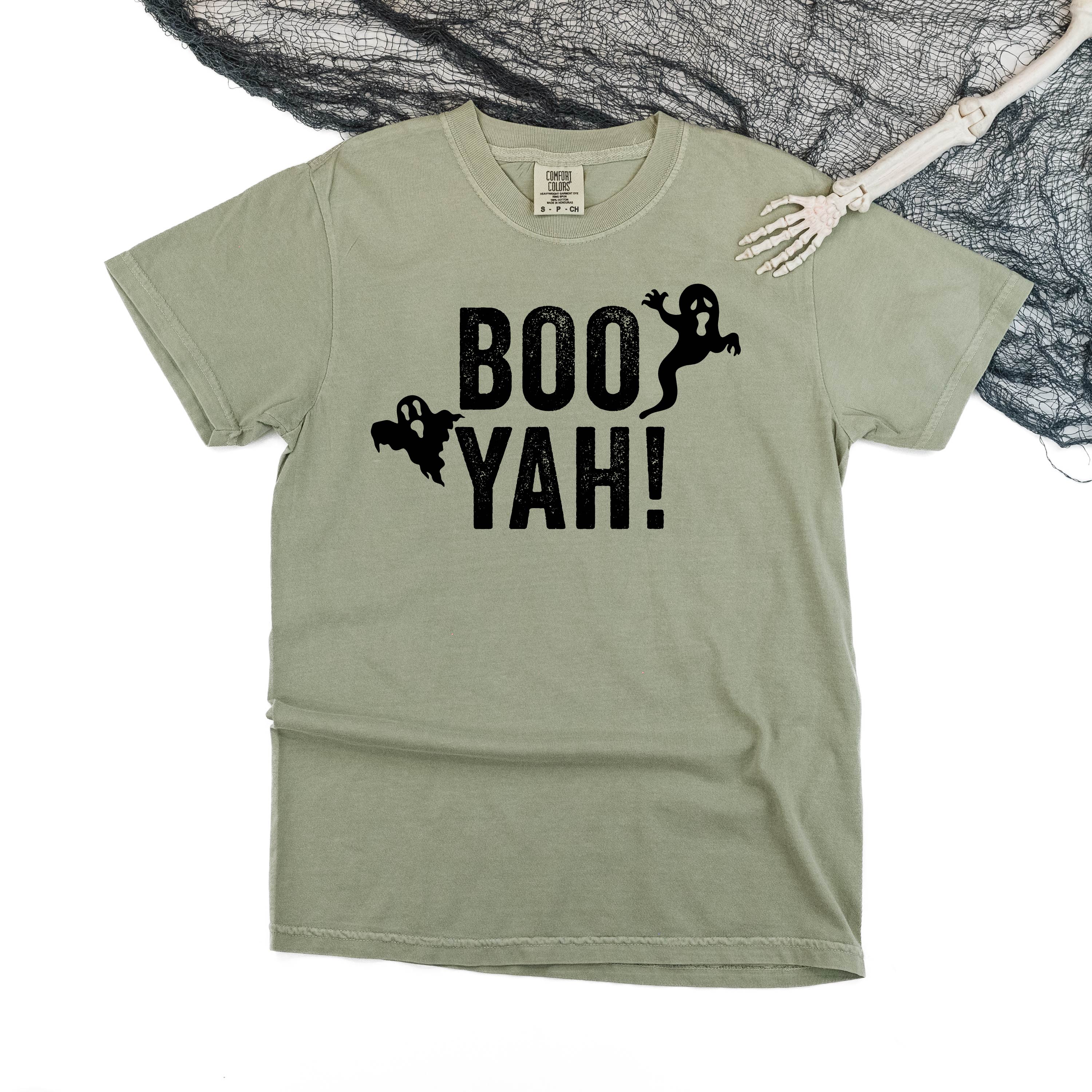 Boo Yah! - Comfort Colors Tee Little Mama Shirt Shop
