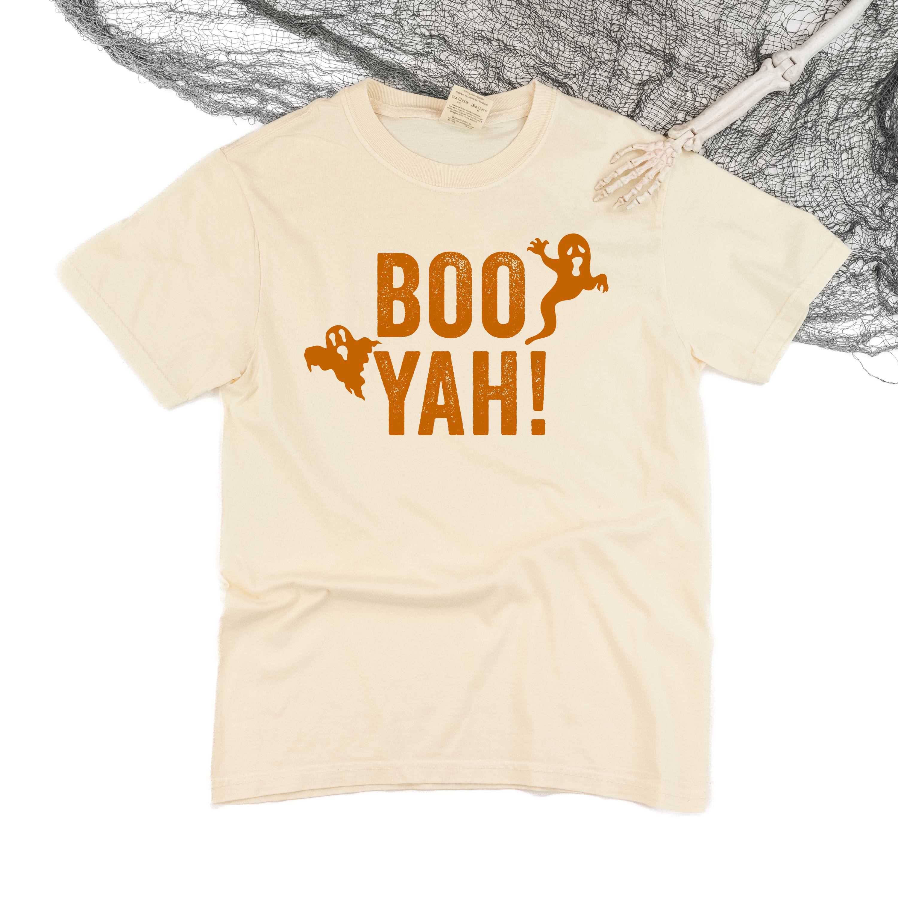 Boo Yah! - Comfort Colors Tee Little Mama Shirt Shop