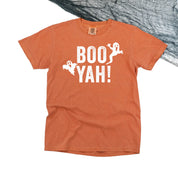 Boo Yah! - Comfort Colors Tee Little Mama Shirt Shop
