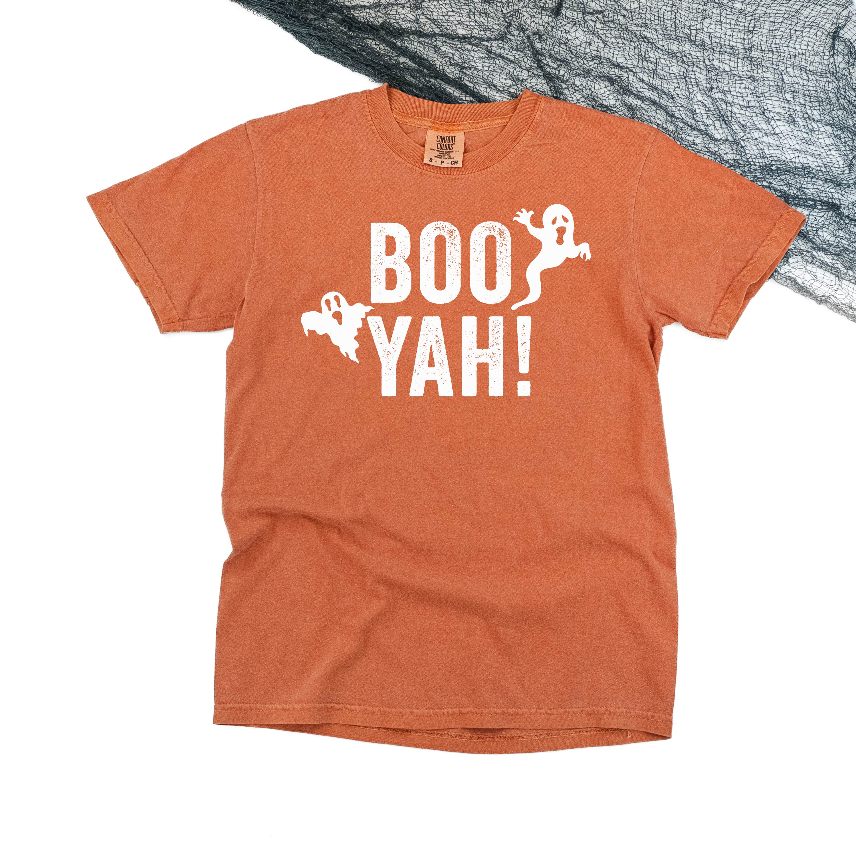 Boo Yah! - Comfort Colors Tee Little Mama Shirt Shop