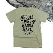 Ghouls Just Wanna Have Fun - Comfort Colors Tee Little Mama Shirt Shop