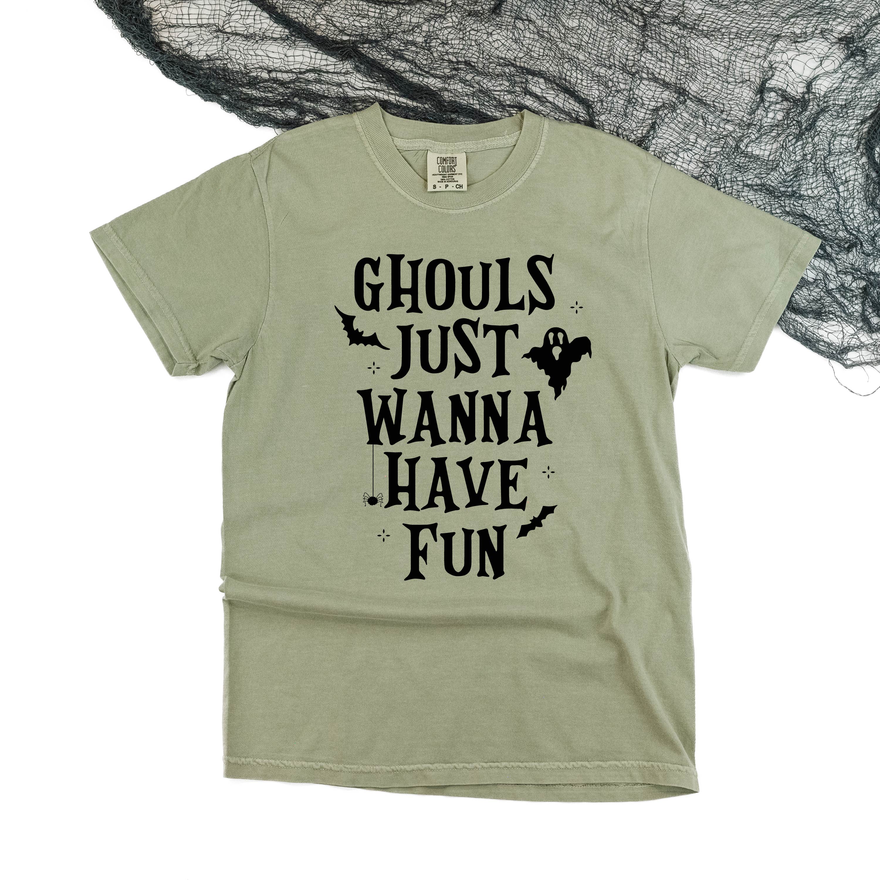 Ghouls Just Wanna Have Fun - Comfort Colors Tee Little Mama Shirt Shop