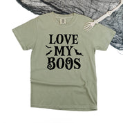 Love My Boos (Bats) - Plural - Comfort Colors Tee Little Mama Shirt Shop
