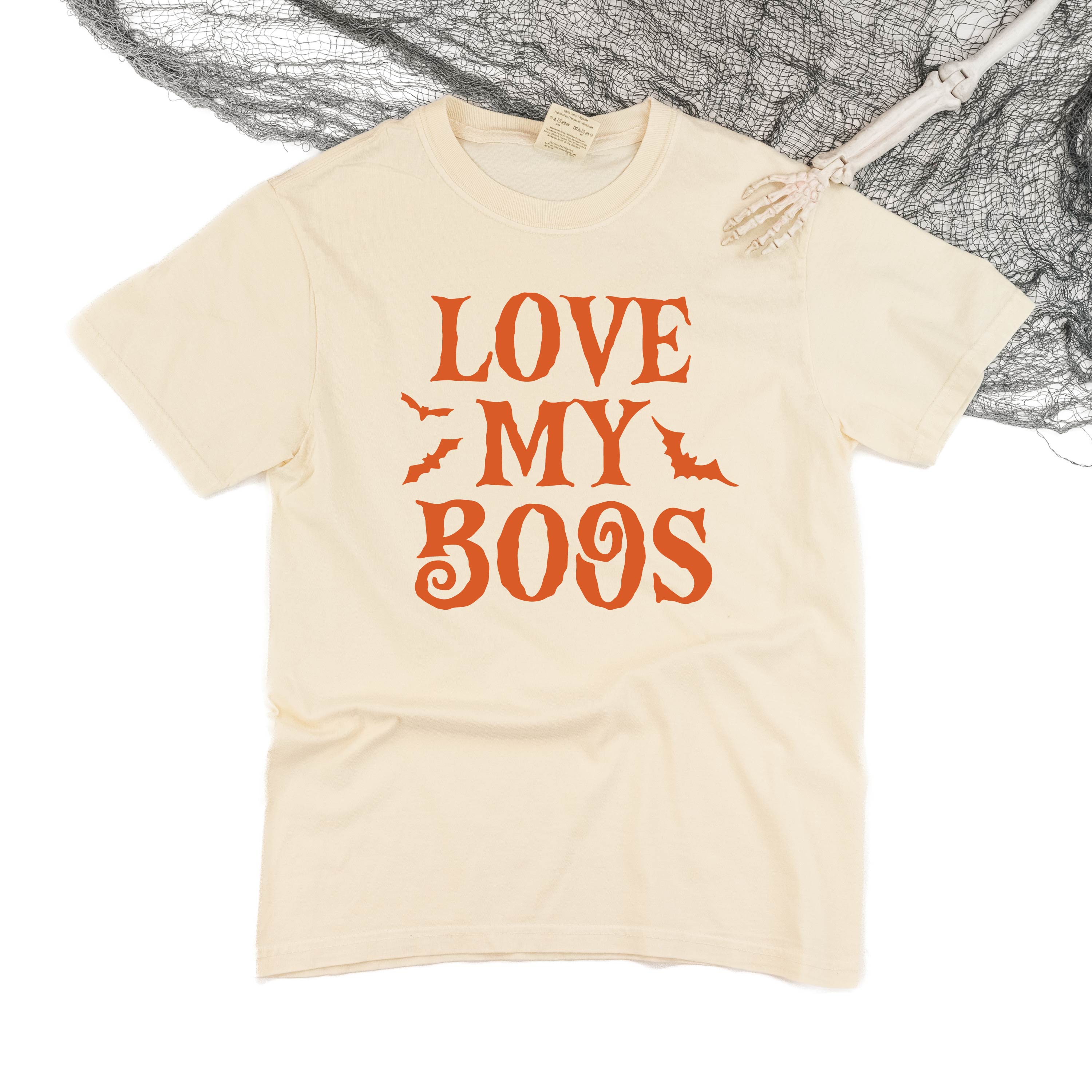 Love My Boos (Bats) - Plural - Comfort Colors Tee Little Mama Shirt Shop