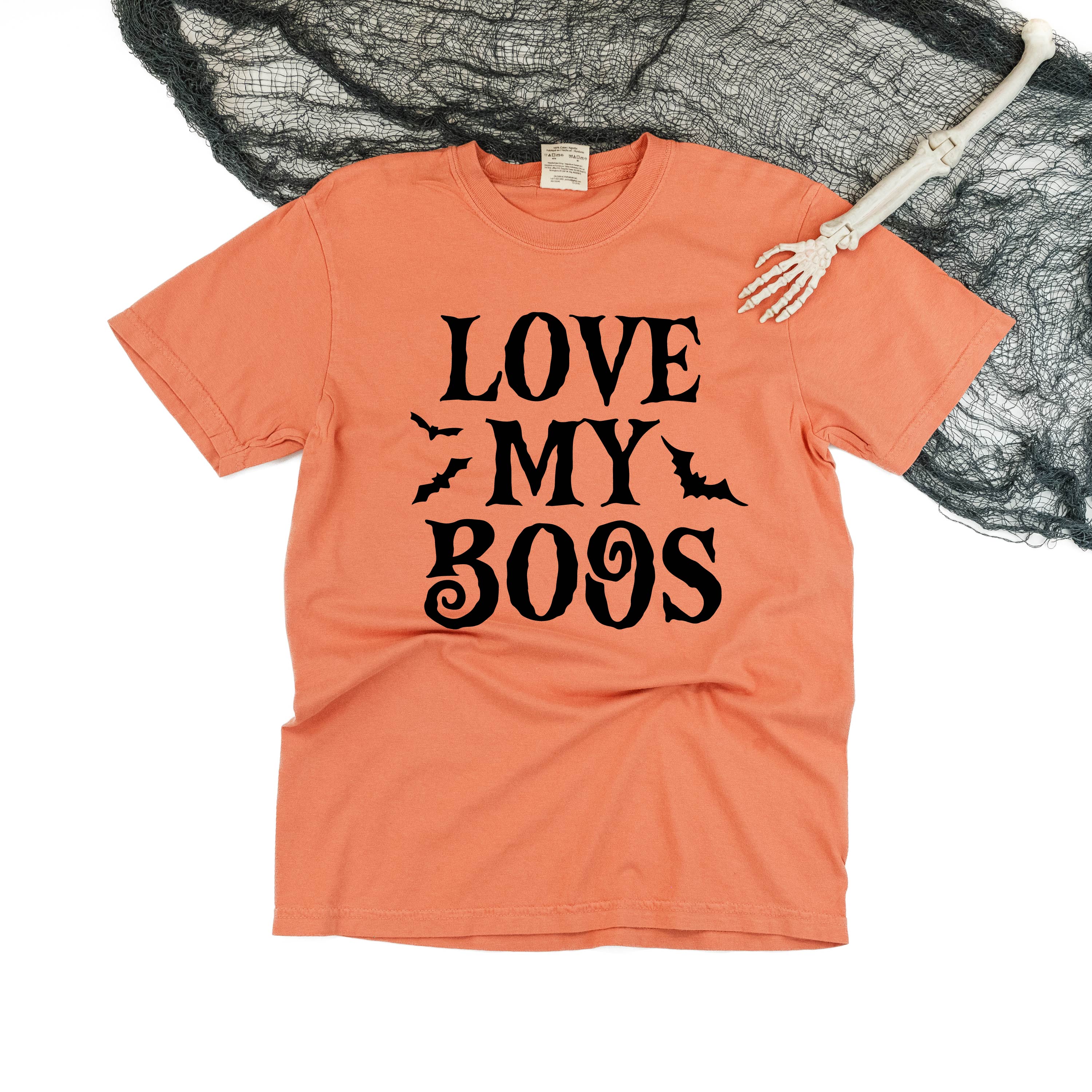 Love My Boos (Bats) - Plural - Comfort Colors Tee Little Mama Shirt Shop