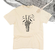 Peace - Skeleton - Comfort Colors tee Little Mama Shirt Shop