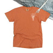 Peace - Skeleton - Comfort Colors tee Little Mama Shirt Shop
